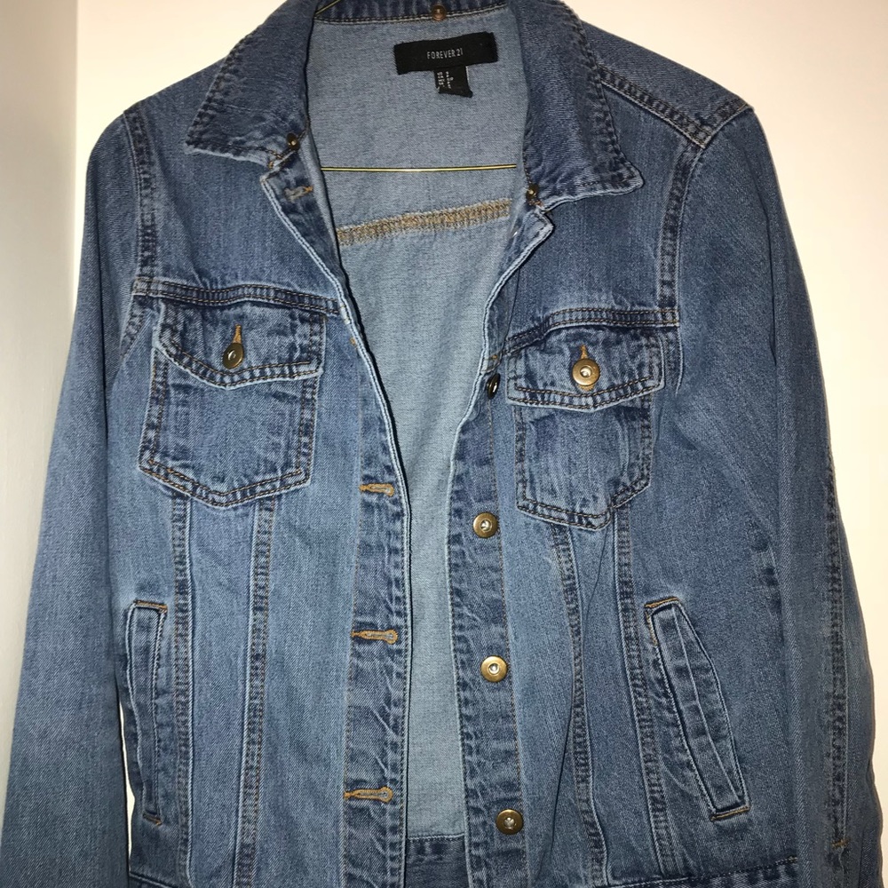 Medium Wash Denim Jacket